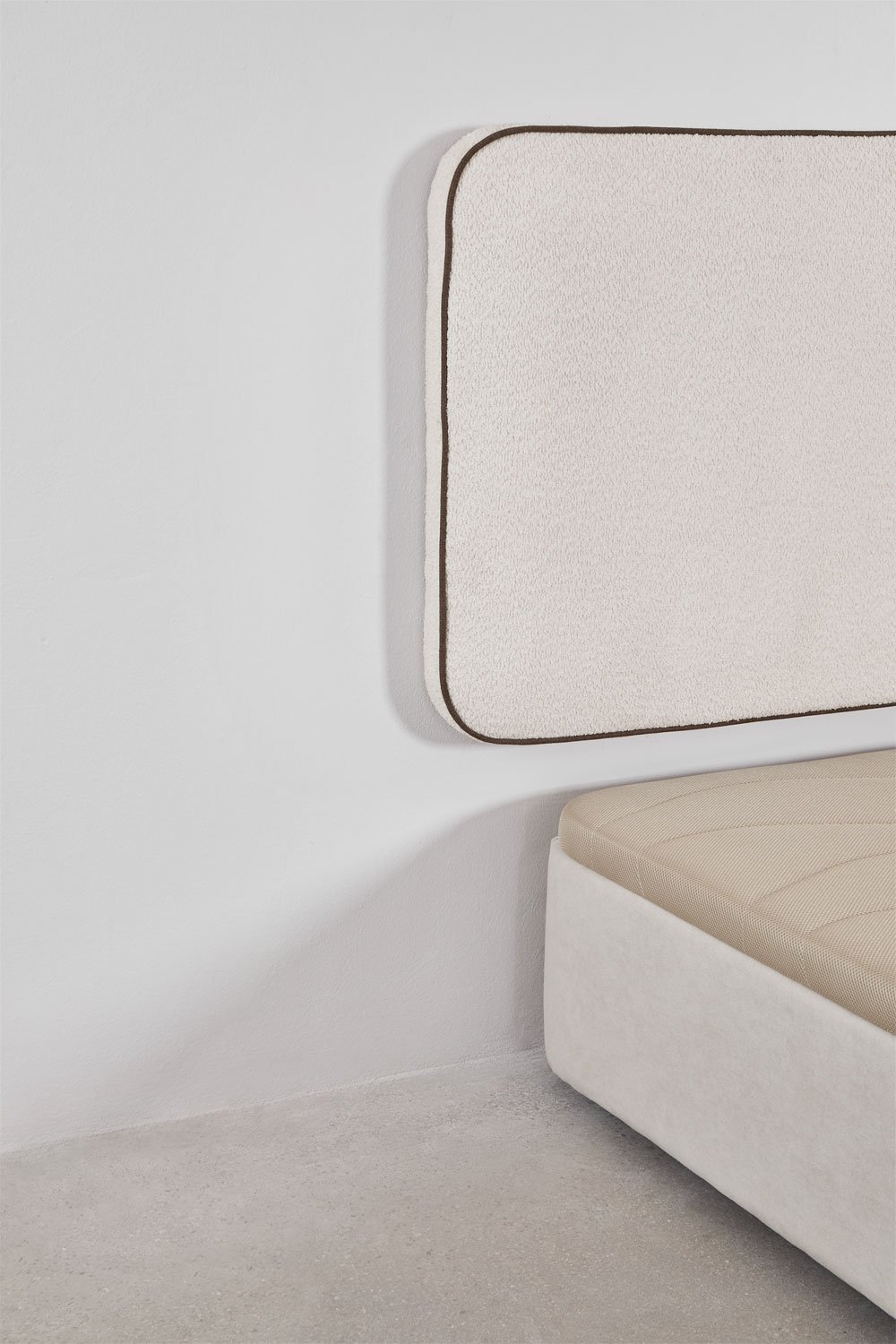 Testiera in bouclé da 180 cm Romeo, immagine della galleria 10