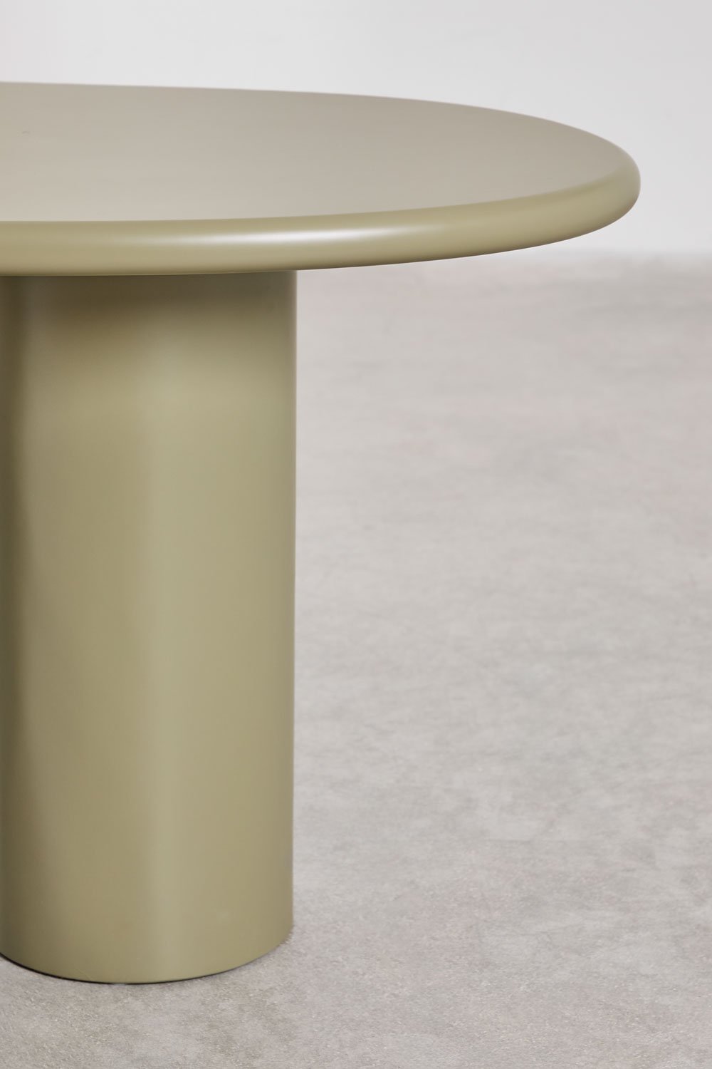 Oval dining table in MDF (220x115 cm) Billie, immagine della galleria 4