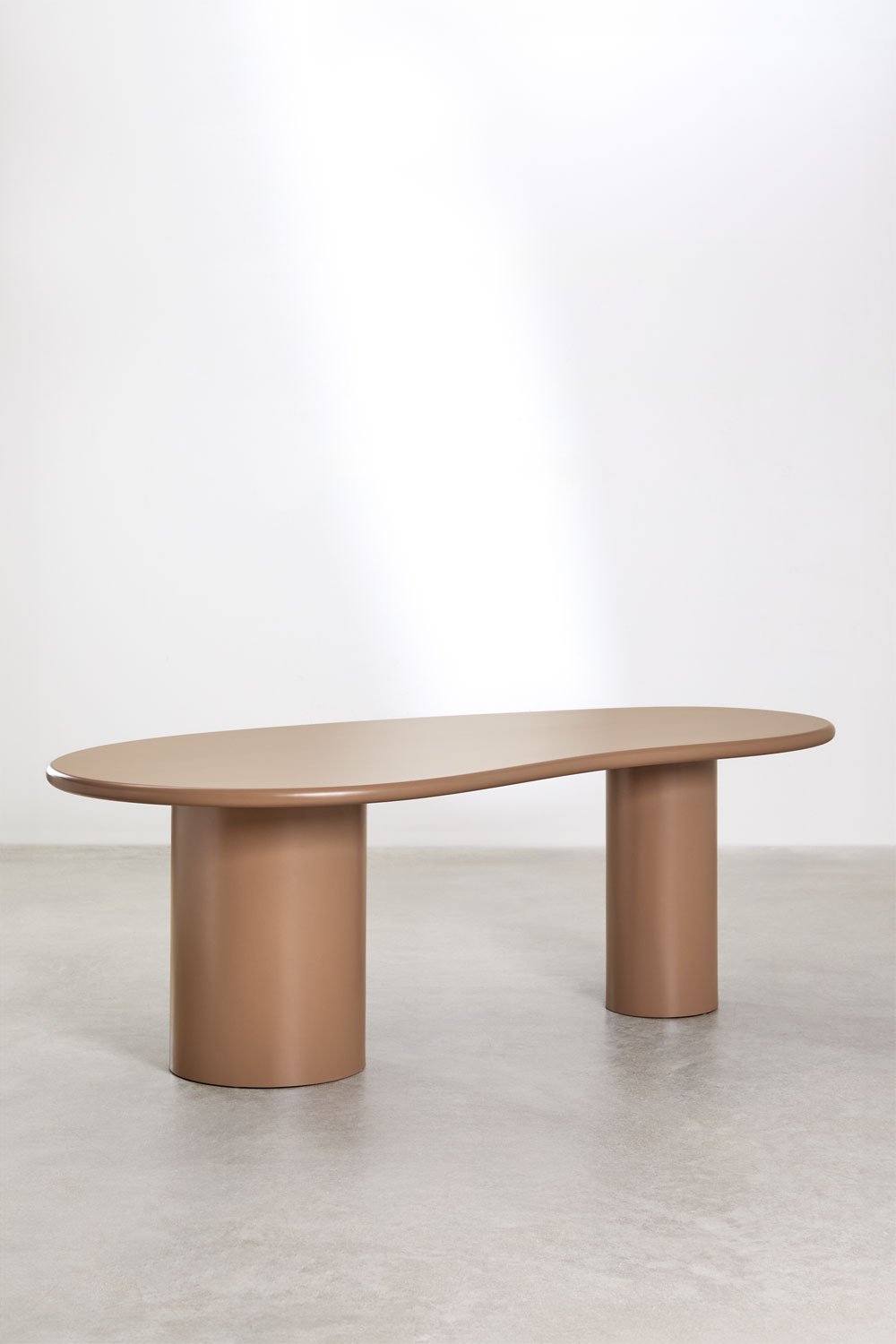 Oval dining table in MDF (220x115 cm) Billie, immagine della galleria 3