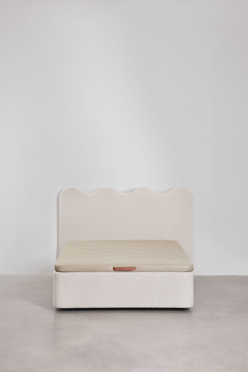 Testiera Fausto in pelle di pecora da 110 cm, immagine della galleria 10