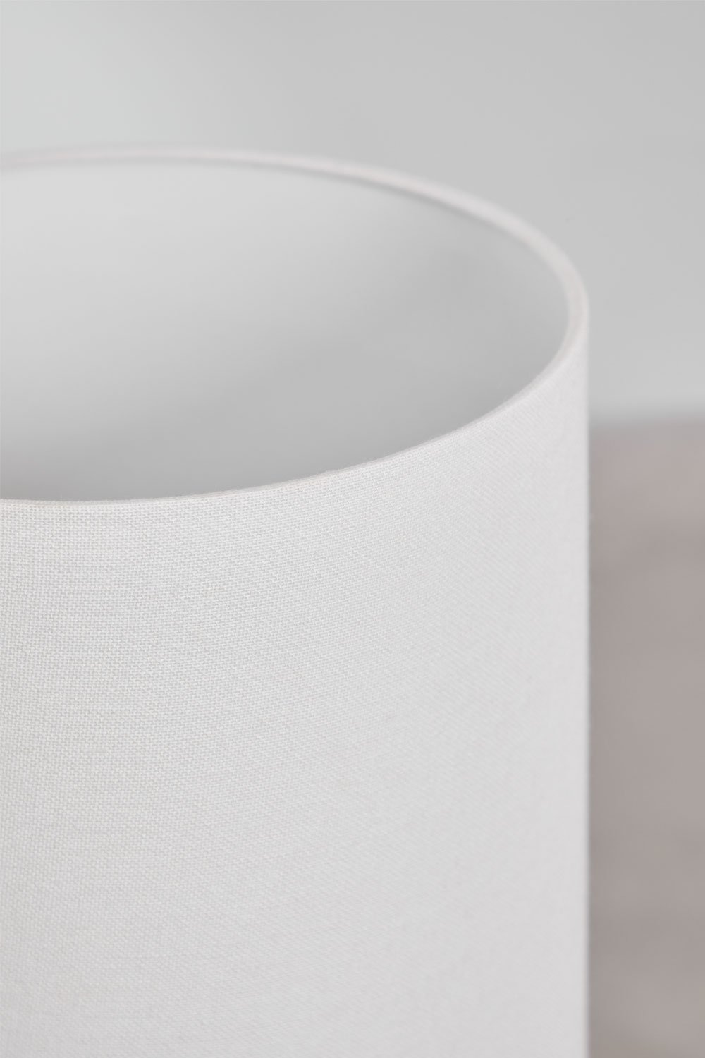 Lampada da terra in ceramica e lino Cannella, immagine della galleria 6