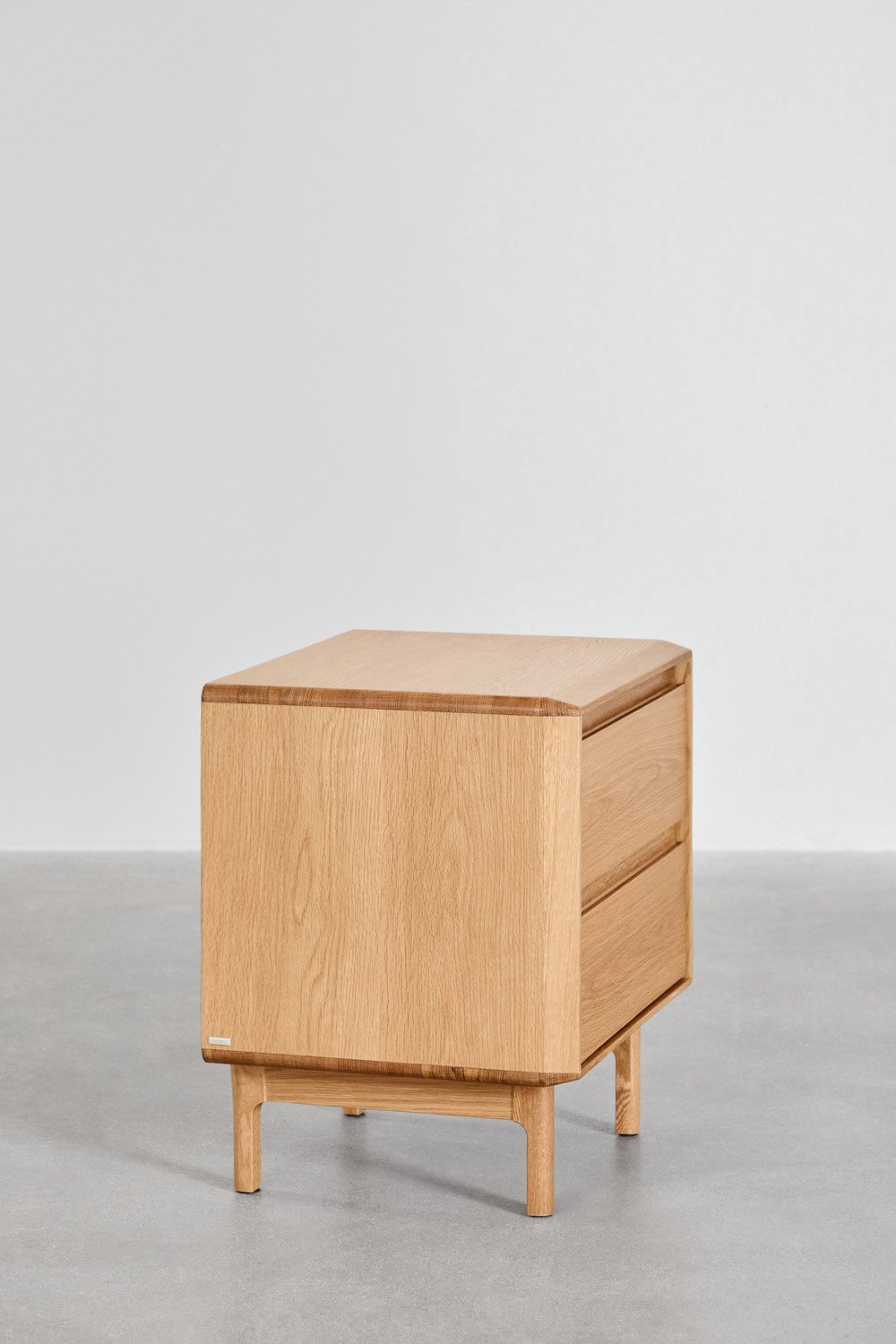 Confezione da 2 comodini in legno Treveris, immagine della galleria 4