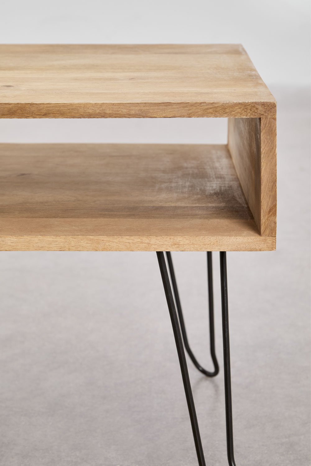 Tavolino da caffè in legno di mango Dugan, immagine della galleria 5