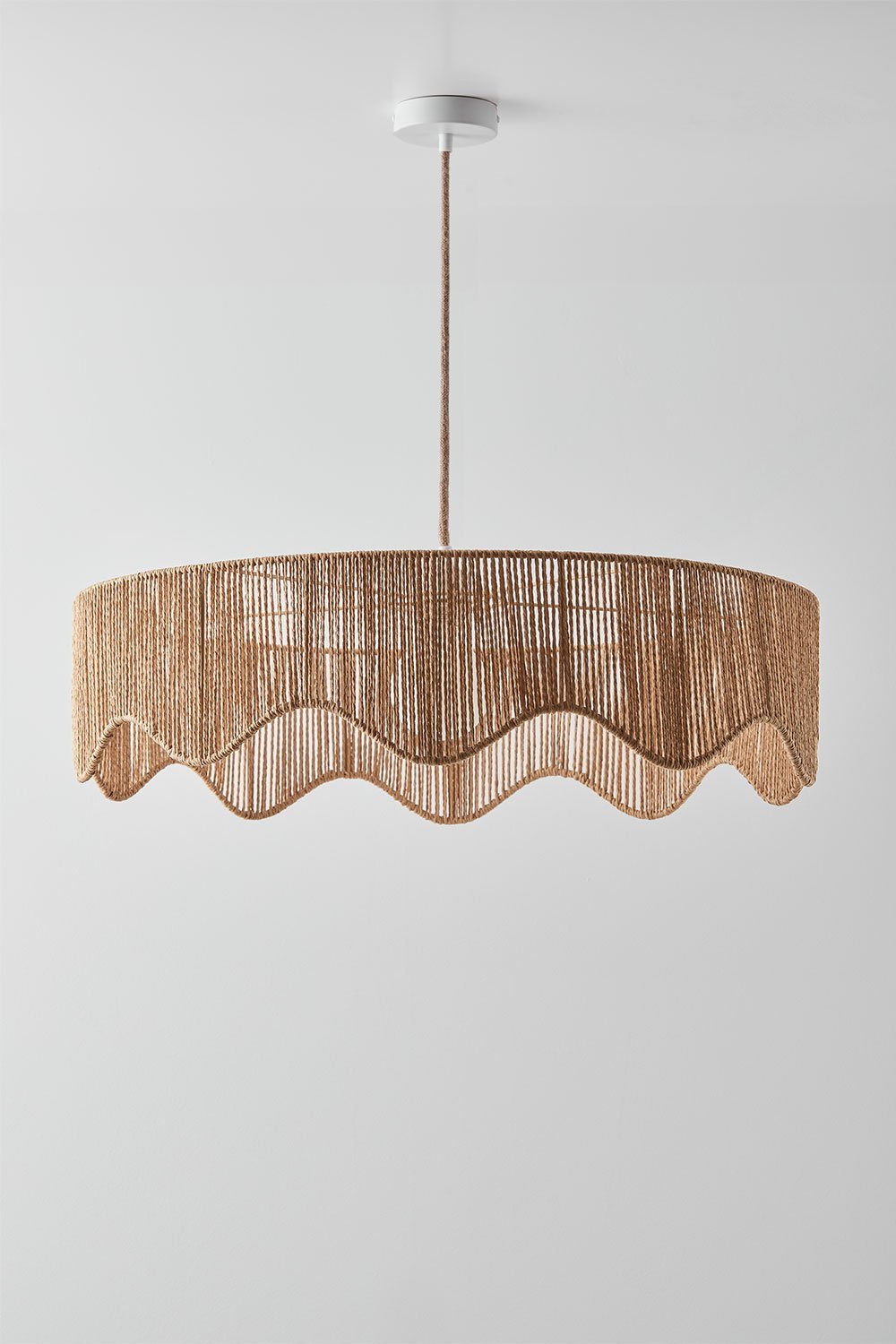 Lampada da soffitto in carta intrecciata Aoife, immagine della galleria 3