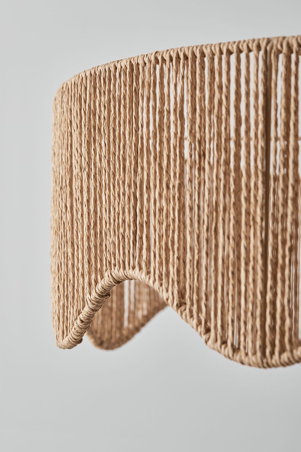 Lampada da soffitto in carta intrecciata Aoife, immagine della galleria 5