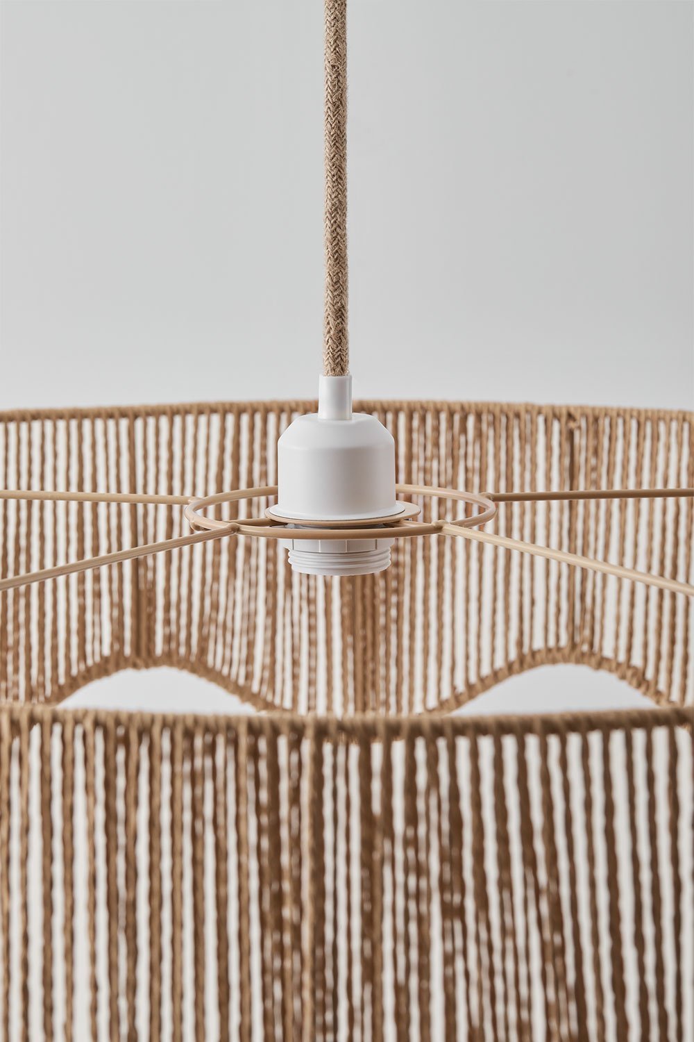 Lampada da soffitto in carta intrecciata Aoife, immagine della galleria 6