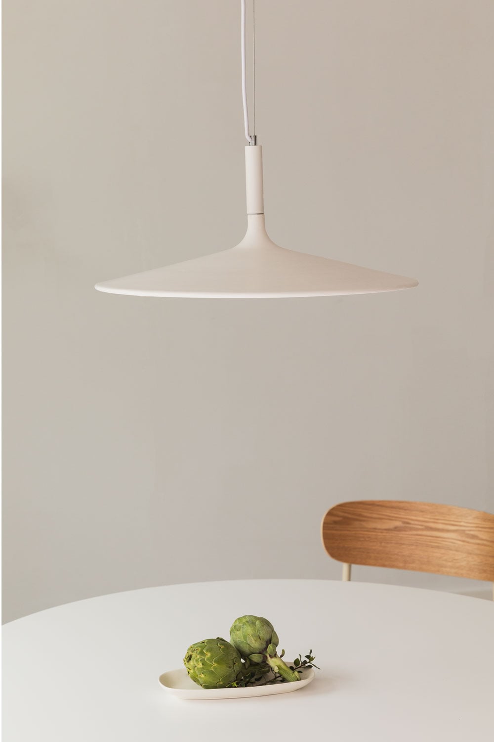 Lampada a sospensione da soffitto Ø50 cm LED Kaula, immagine della galleria 6