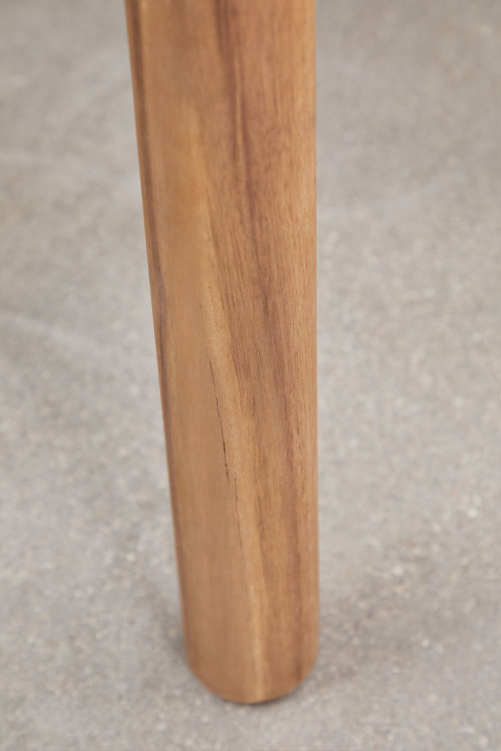 Set composto da tavolo quadrato 150x150 cm in legno di acacia Aderyn e 8 sedie da regista pieghevoli da giardino Ridley in legno, immagine della galleria 5