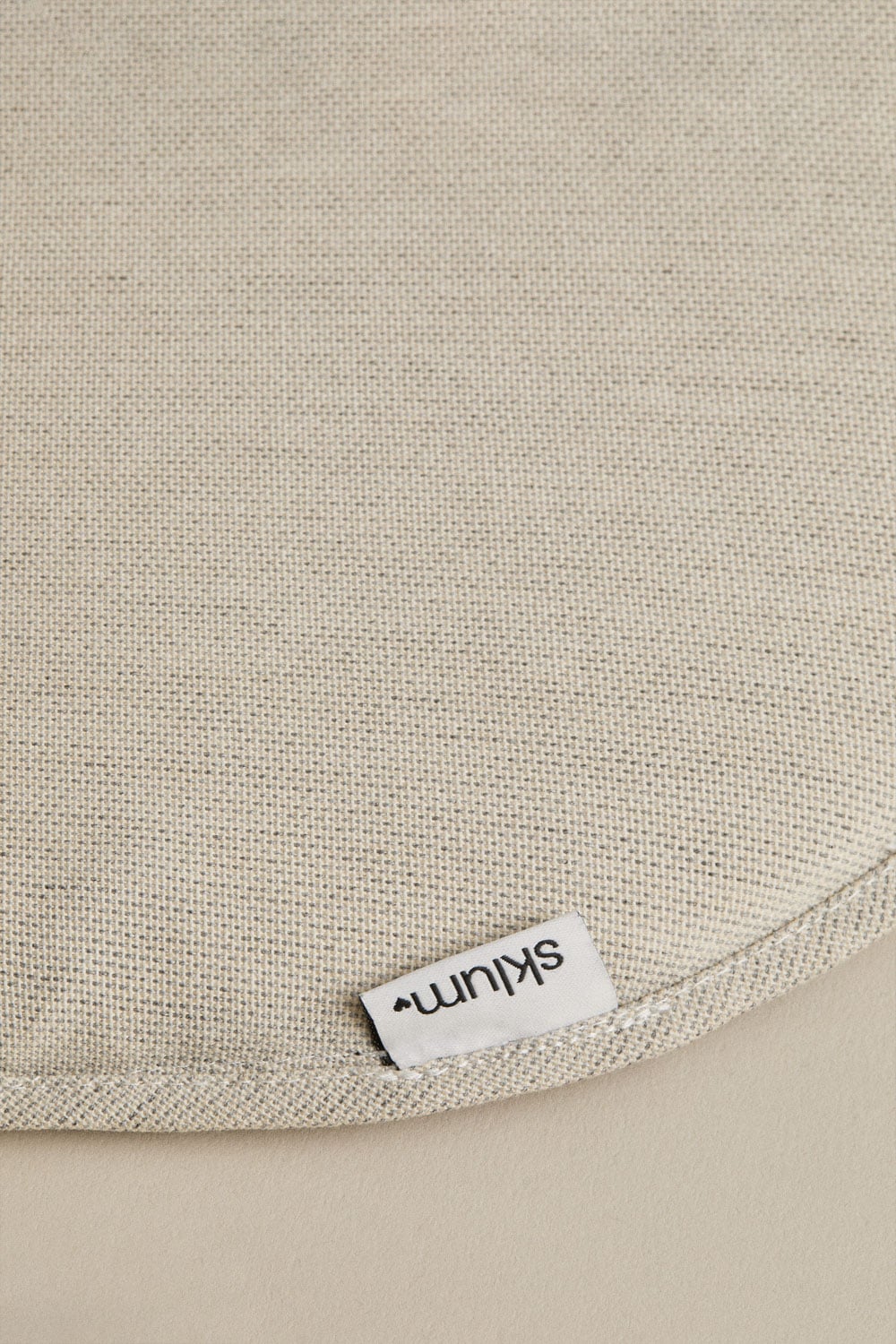 Cuscino 39x39 cm per sgabello in tessuto Zole, immagine della galleria 3