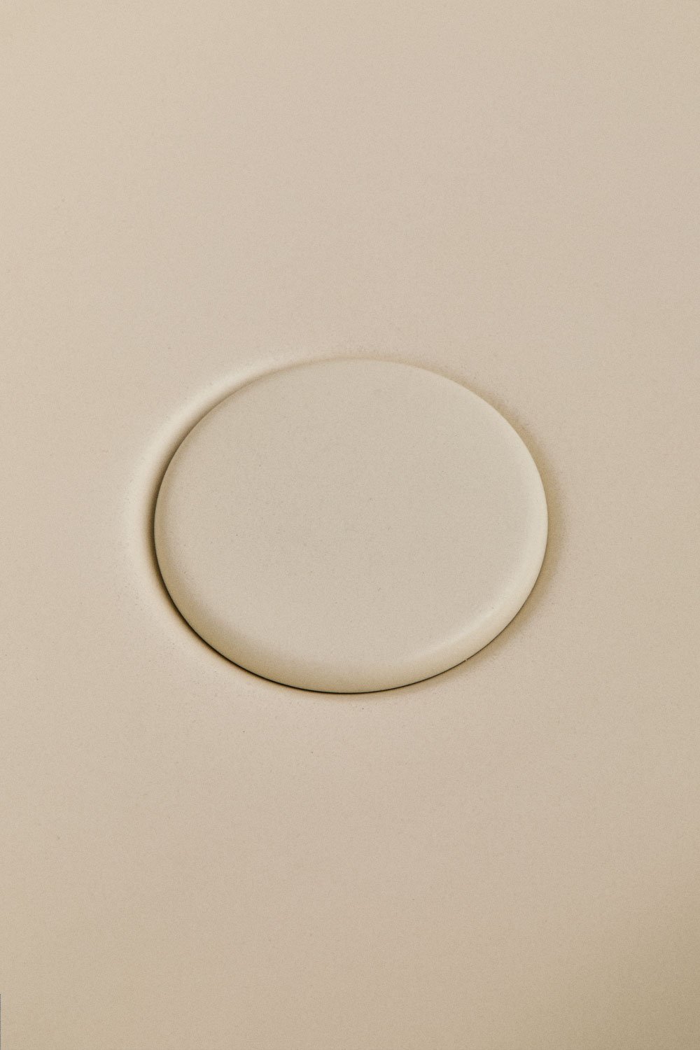 Lavabo rotondo Ø40 cm in cemento Teide, immagine della galleria 6