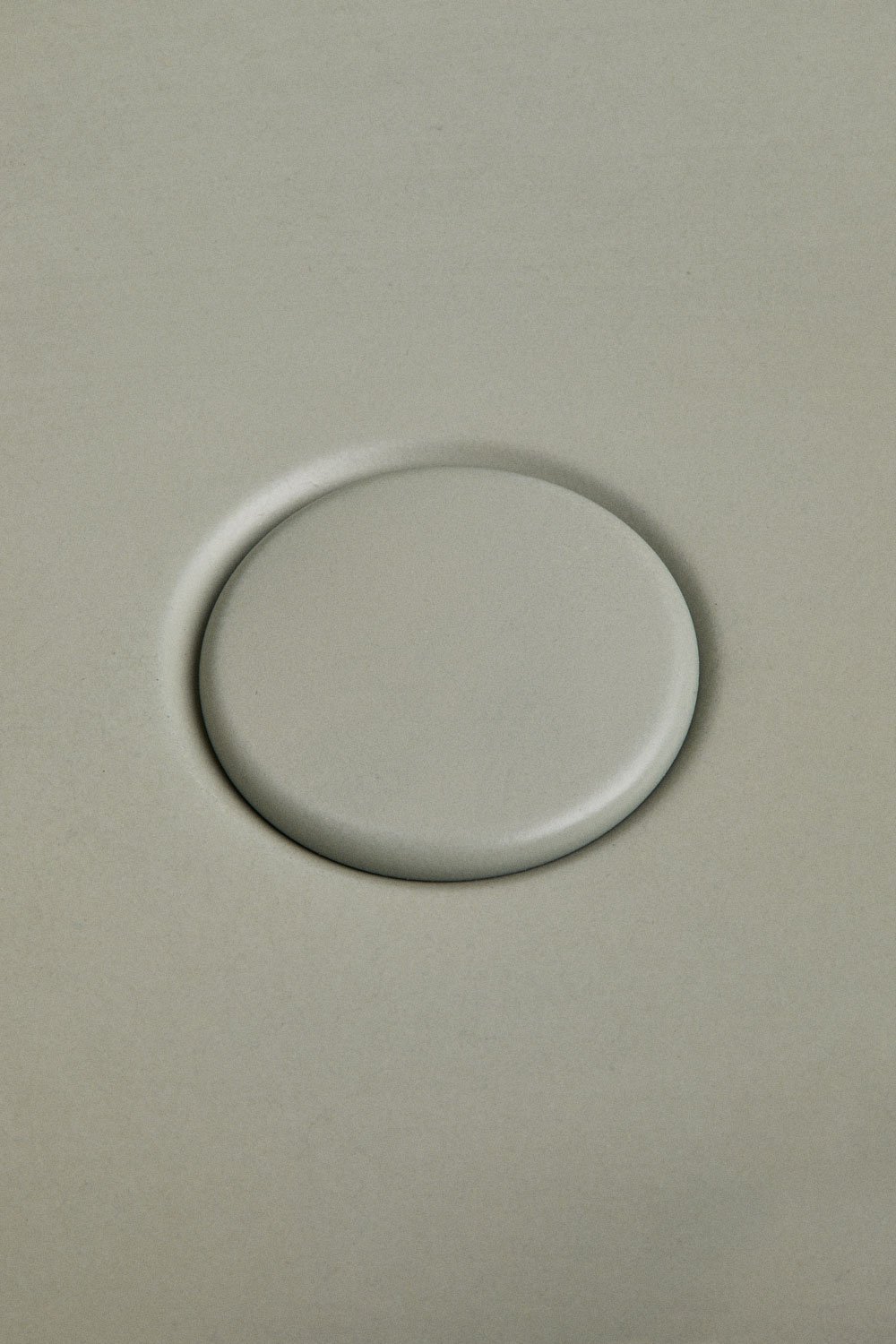 Lavabo rettangolare 50x30 cm in cemento Teide, immagine della galleria 6