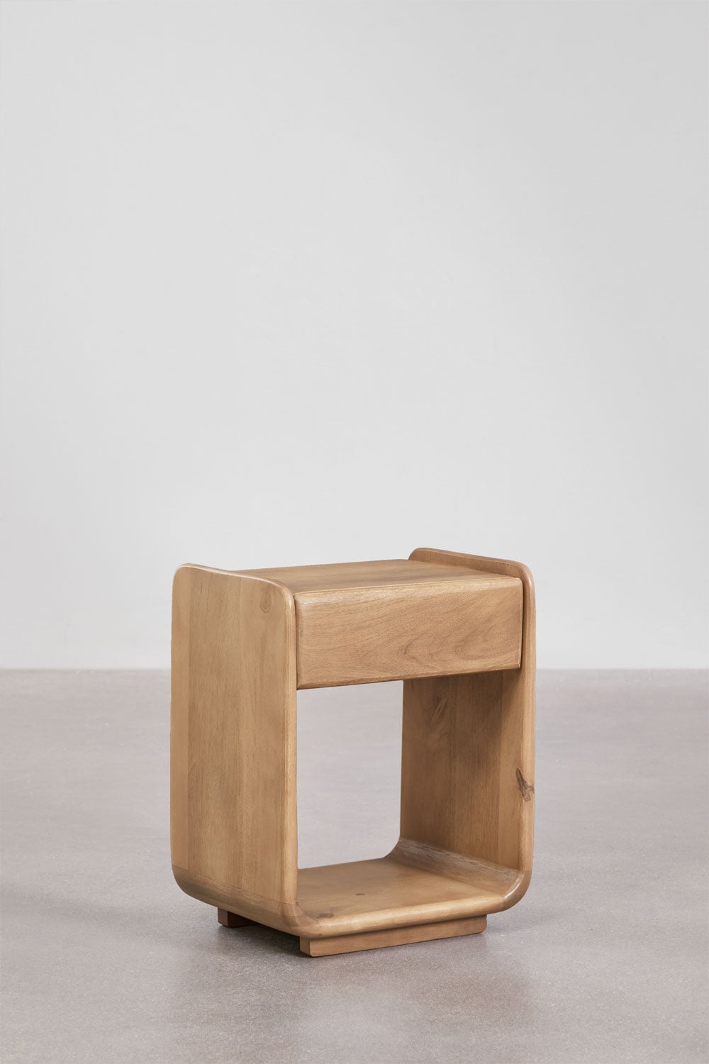 Confezione da 2 comodini rettangolari con cassetti, 40x30 cm, in legno Tinsley, immagine della galleria 3