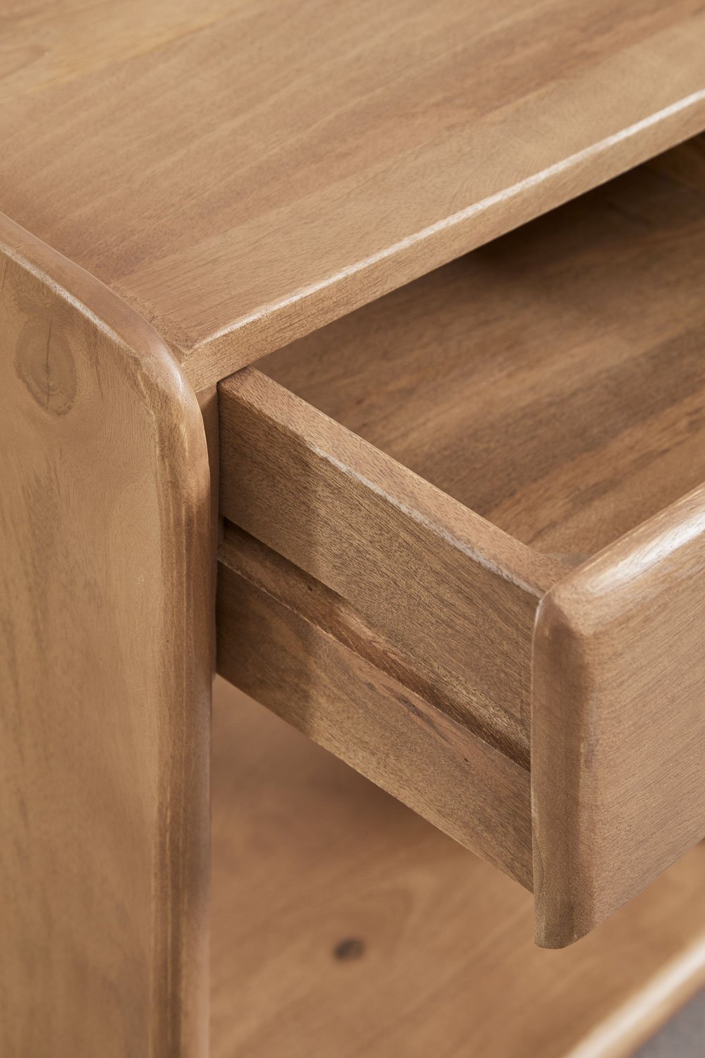 Confezione da 2 comodini rettangolari con cassetti, 40x30 cm, in legno Tinsley, immagine della galleria 7