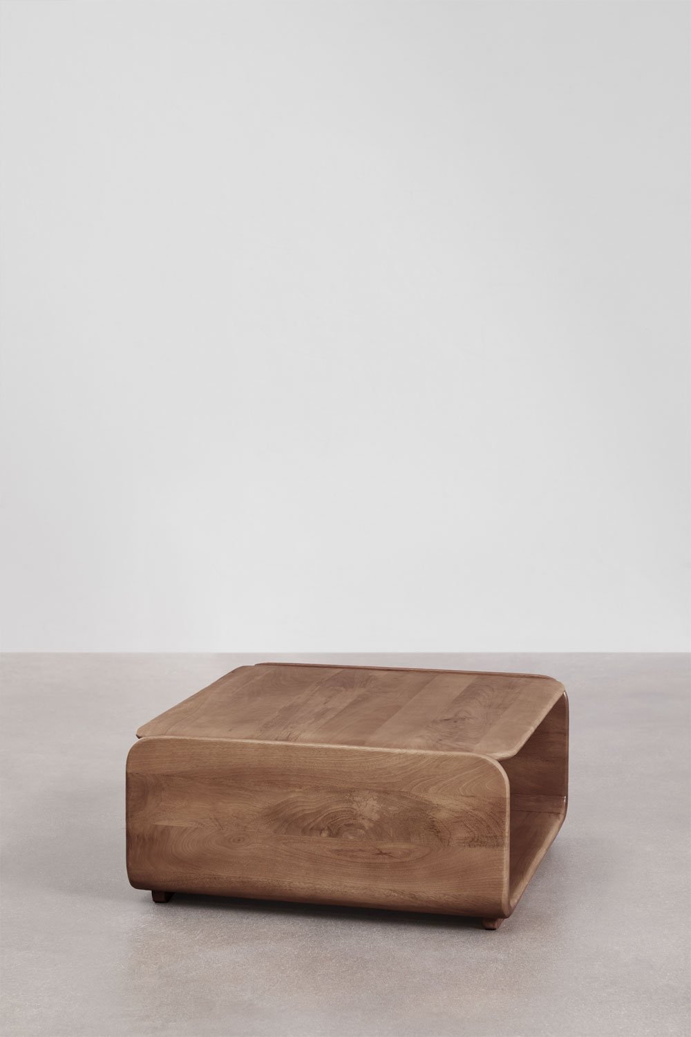 Tavolino quadrato 75x75 cm in legno Tinsley, immagine della galleria 2
