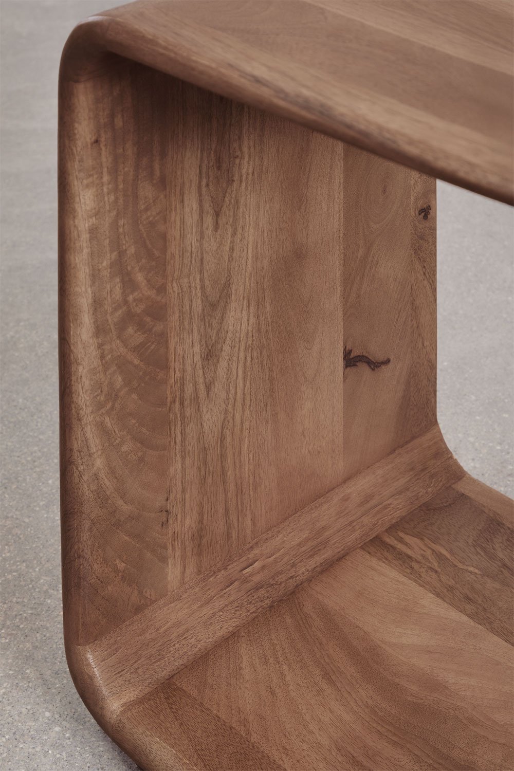 Tavolino laterale in legno Tinsley 35x40 cm, immagine della galleria 5