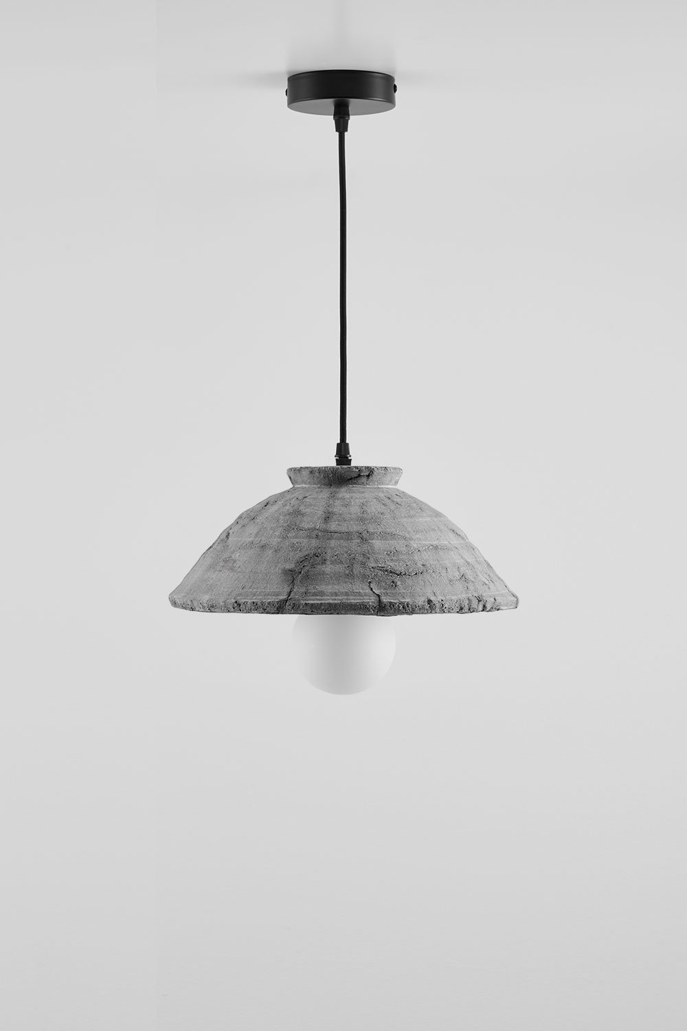 Lampada a sospensione da soffitto in terracotta Sainza, immagine della galleria 2