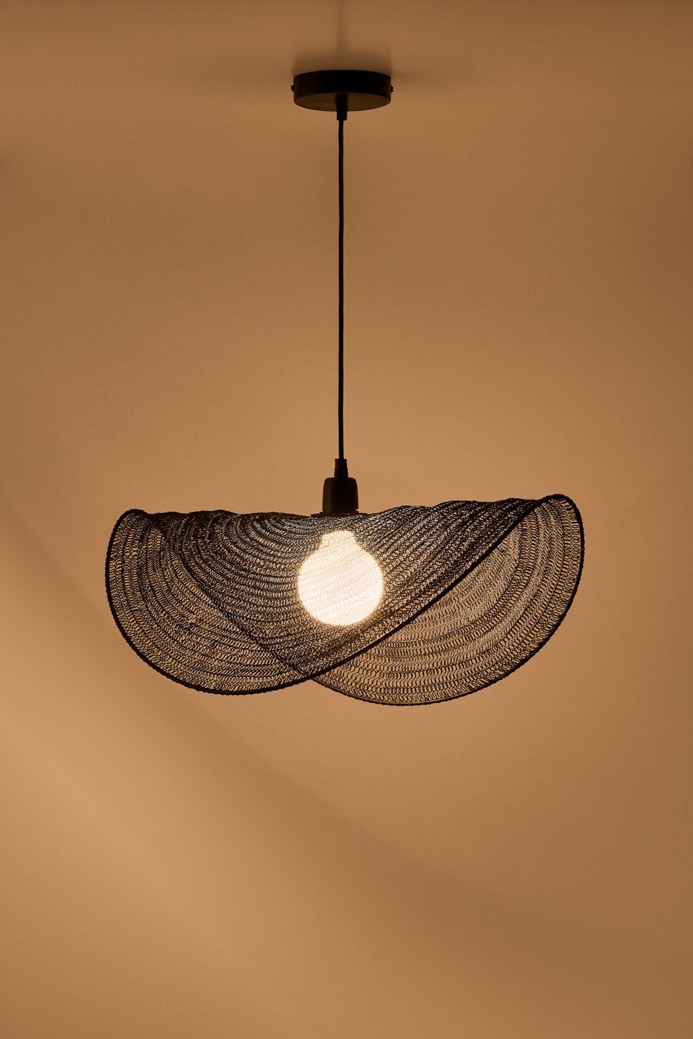 Lampada da soffitto in ferro Garaine, immagine della galleria 4