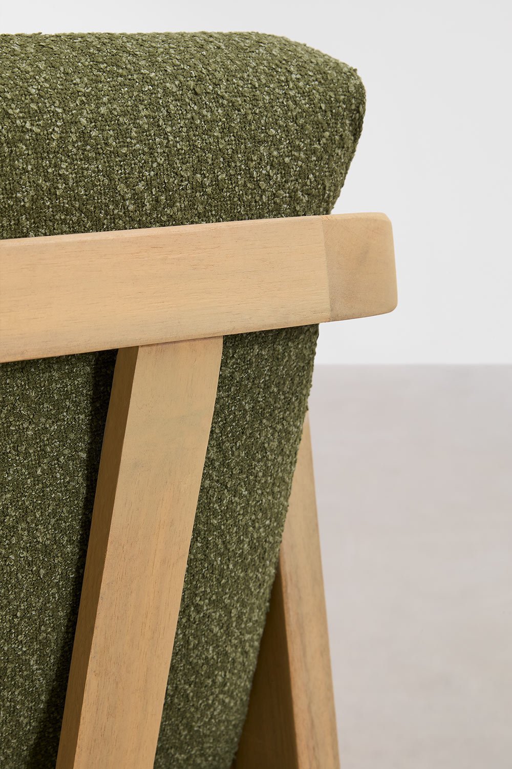 Sedia da pranzo in legno di acacia Kaela, immagine della galleria 6