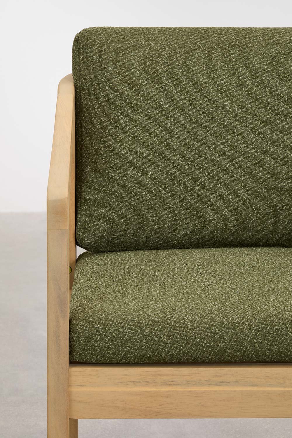 Set tavolo rettangolare e 6 sedie da giardino in legno di acacia Kaela, immagine della galleria 9