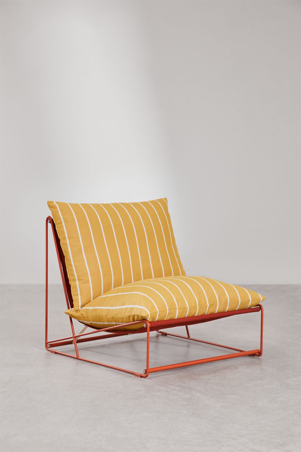 Set da giardino con divano modulare a 2 pezzi, tavolino laterale e pouf convertibili Amaro, immagine della galleria 3