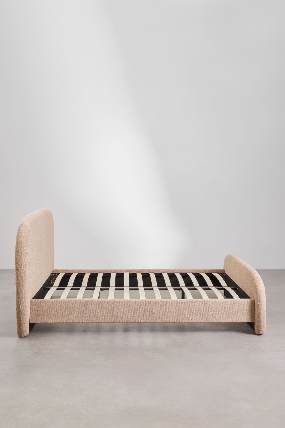 Letto in tessuto bouclé Brunel, immagine della galleria 4