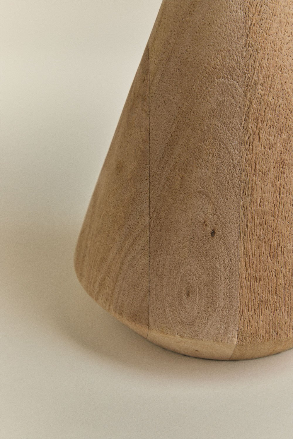 Lampada da tavolo in legno di mango dell'Alabama, immagine della galleria 8