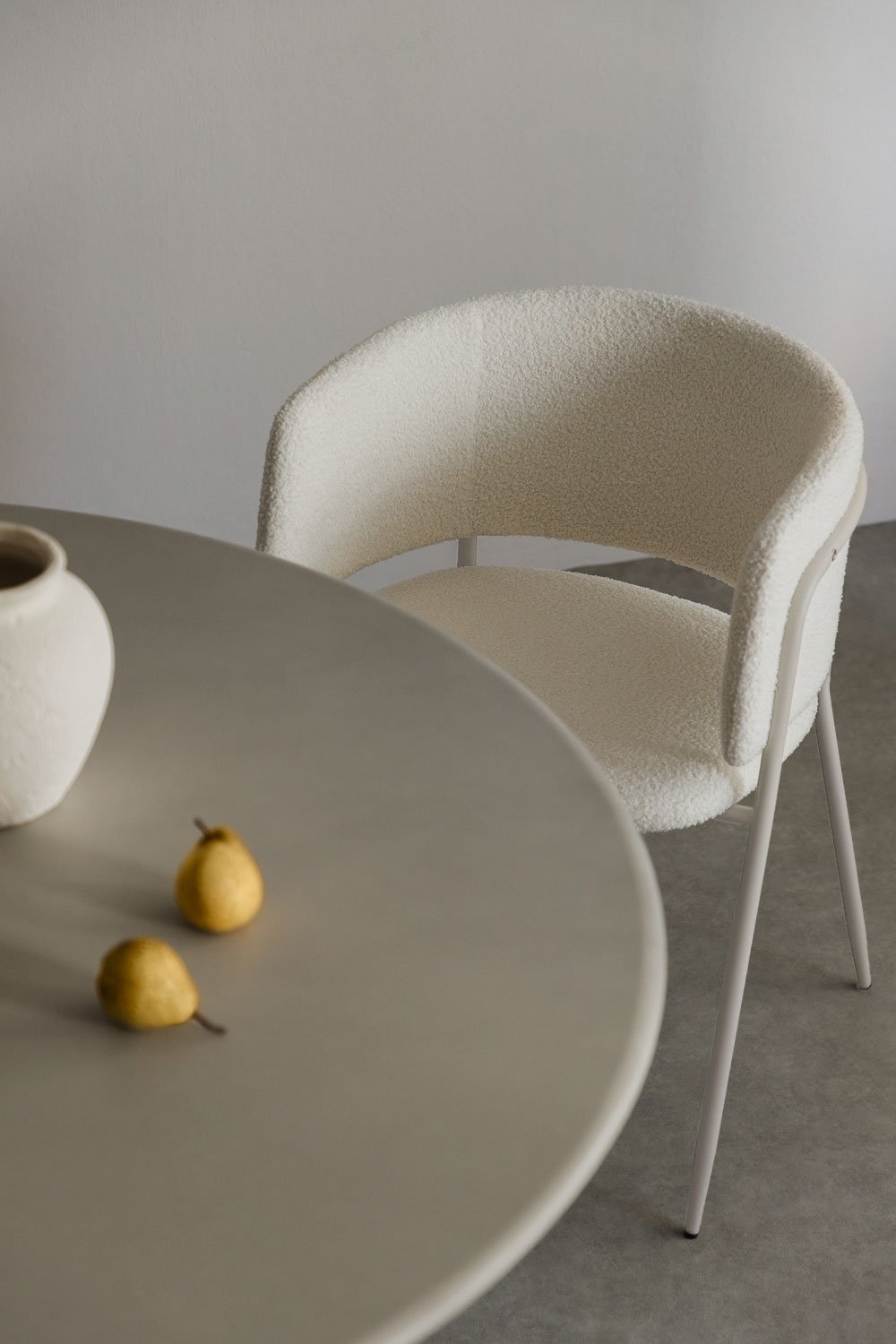 Sedia da pranzo imbottita Nalon, immagine della galleria 2