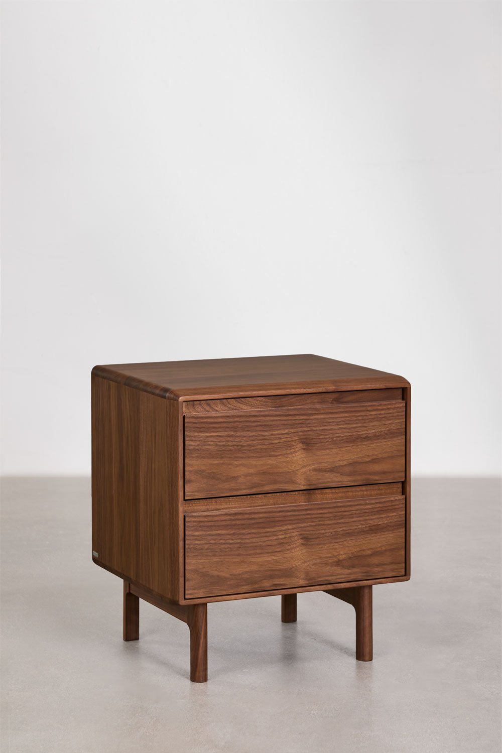 Comodino in legno Treveris, immagine della galleria 3