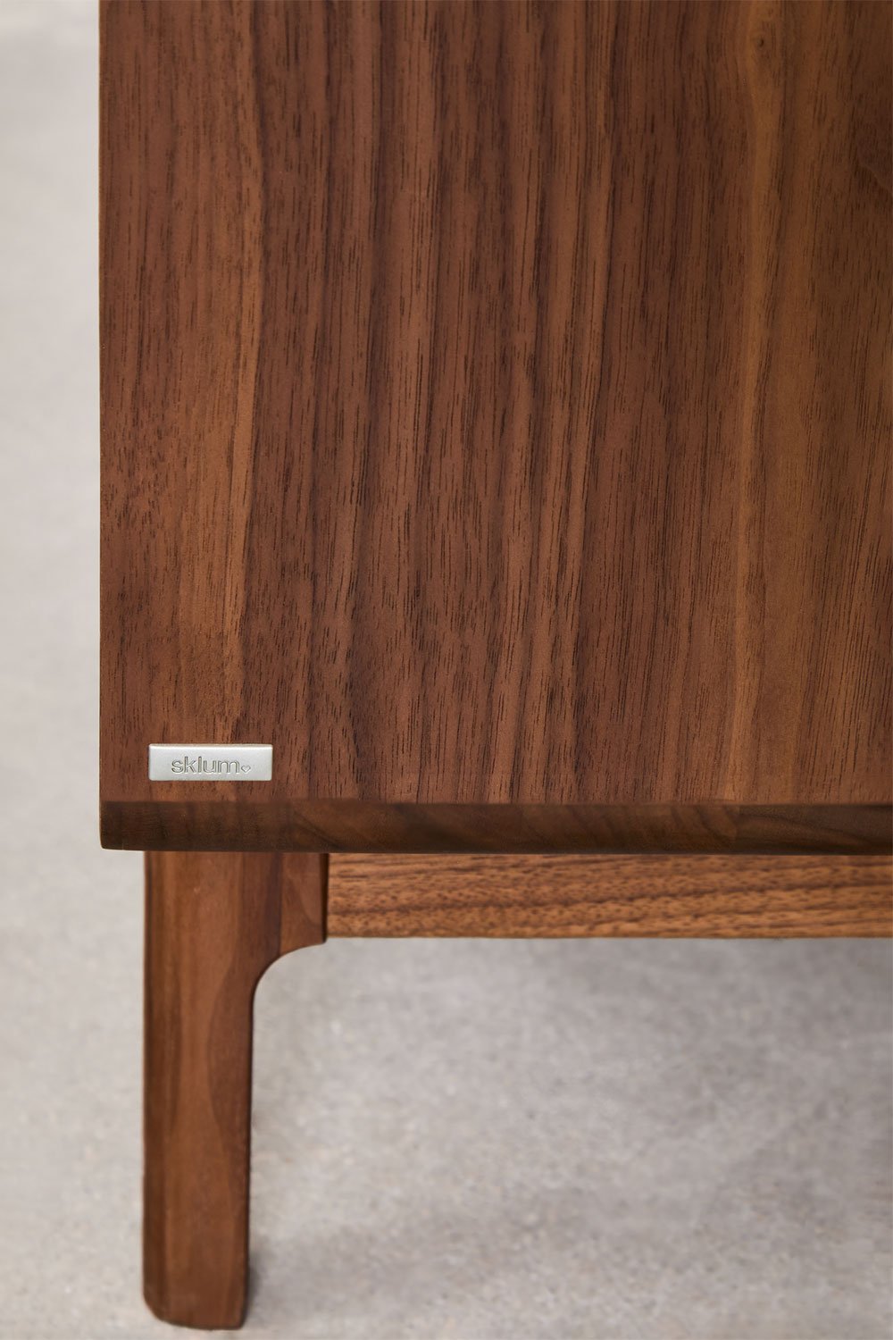 Comodino in legno Treveris, immagine della galleria 8