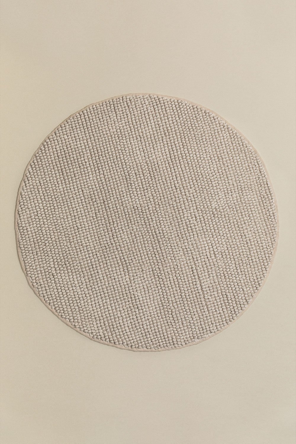 Tappeto rotondo in cotone Rambin, immagine della galleria 2