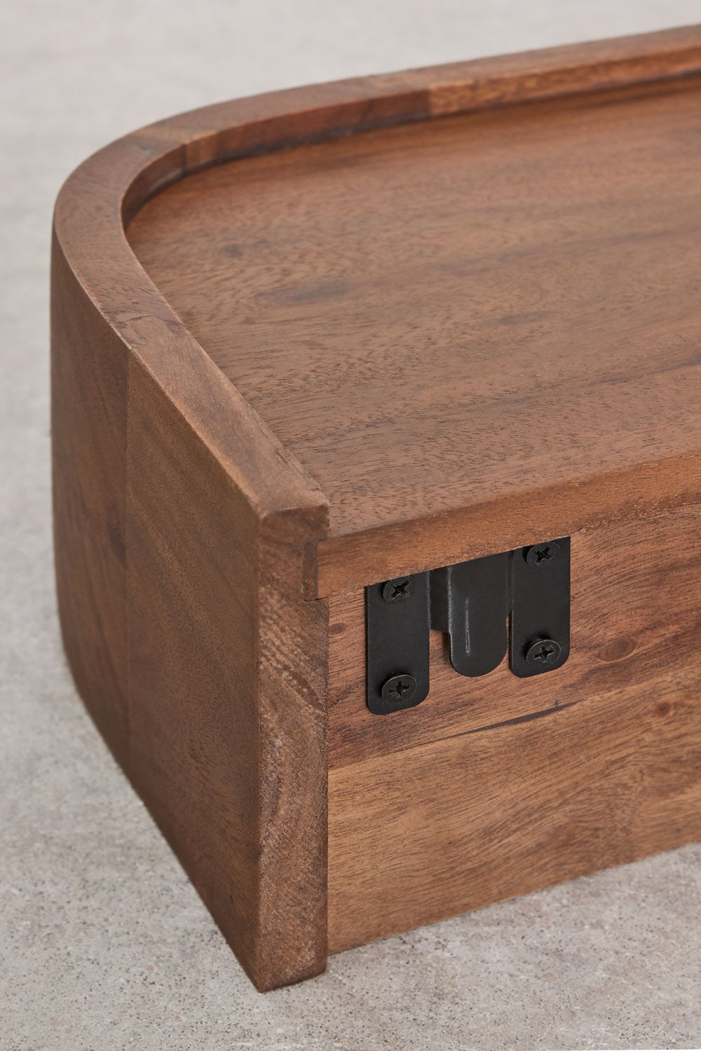 Appendiabiti da parete in legno di acacia Frigia, immagine della galleria 8