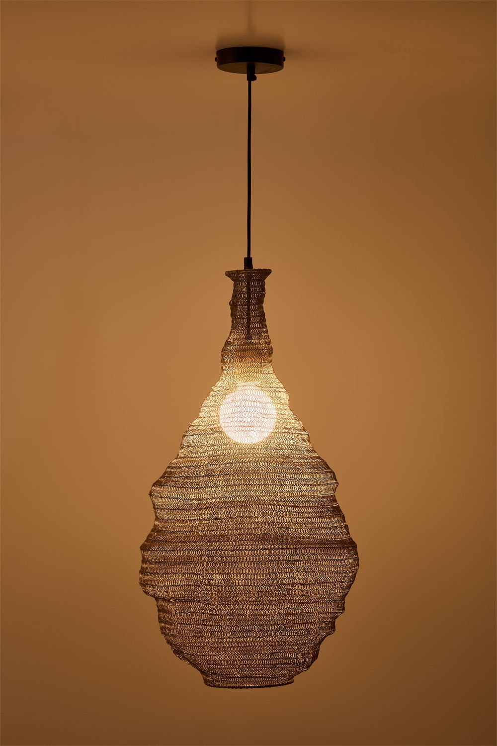 Lampada da soffitto Beneida in ferro Ø40 cm, immagine della galleria 2