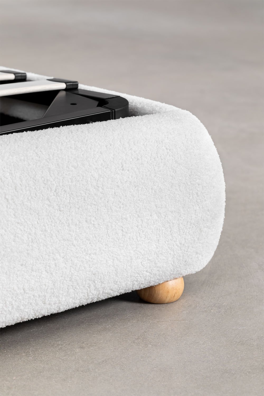 Letto con contenitore imbottito Winselet, immagine della galleria 5