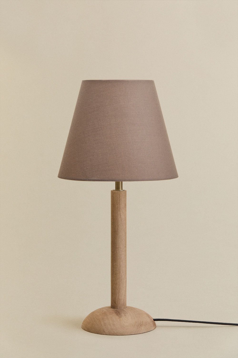 Lampada da tavolo in legno di mango Harry, immagine della galleria 1