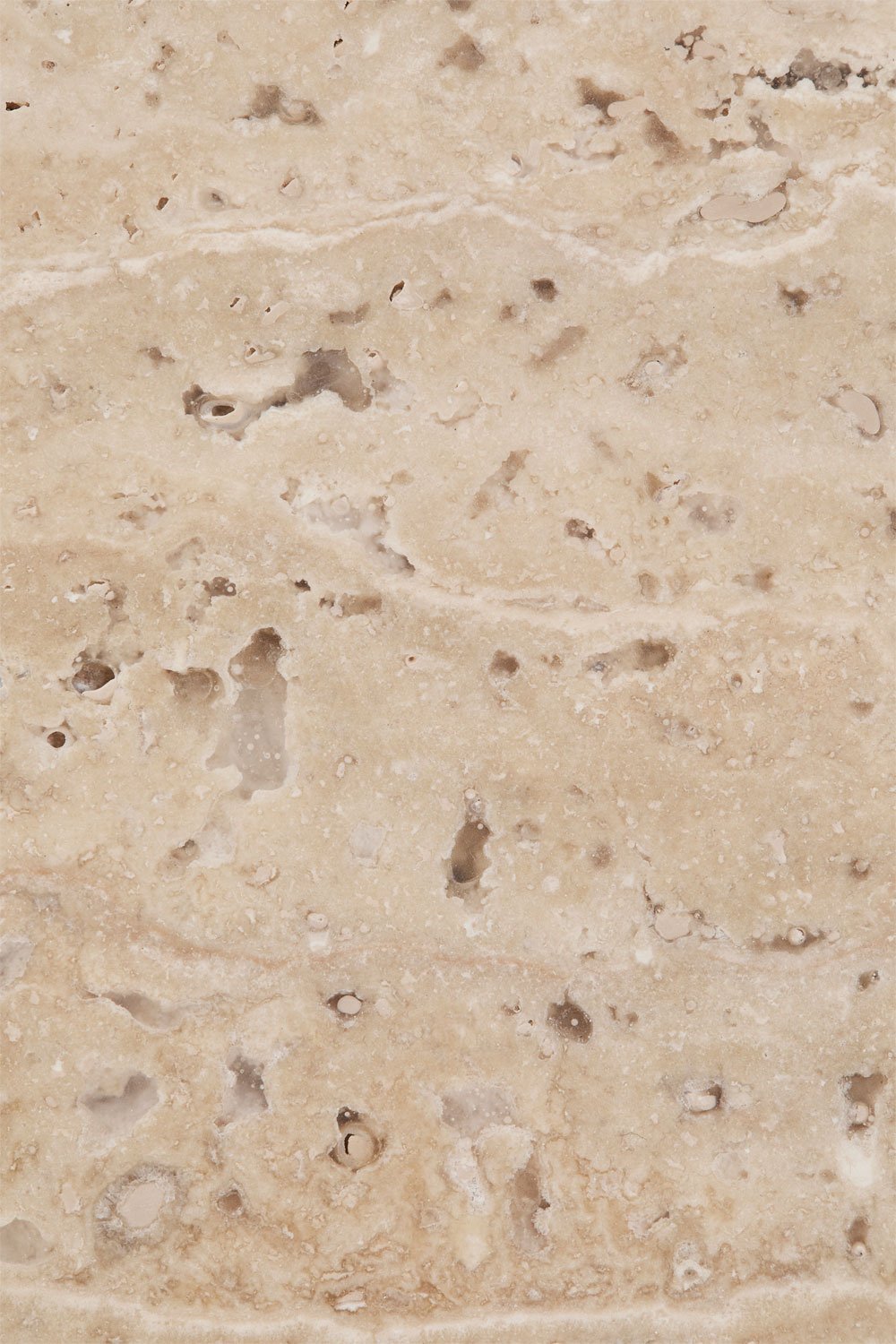 Consolle ingresso 105x35 cm in travertino e legno di acacia Casilda, immagine della galleria 8