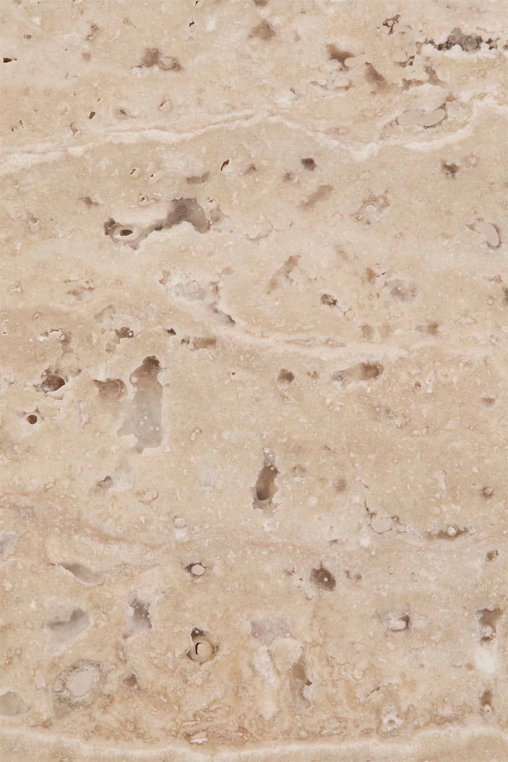 Consolle ingresso 105x35 cm in travertino e legno di acacia Casilda, immagine della galleria 8