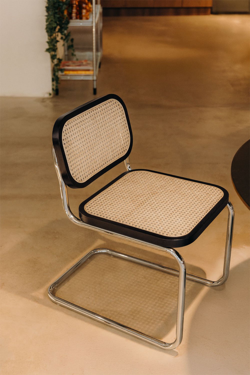 Sedia da pranzo Tento in rattan, immagine della galleria 1
