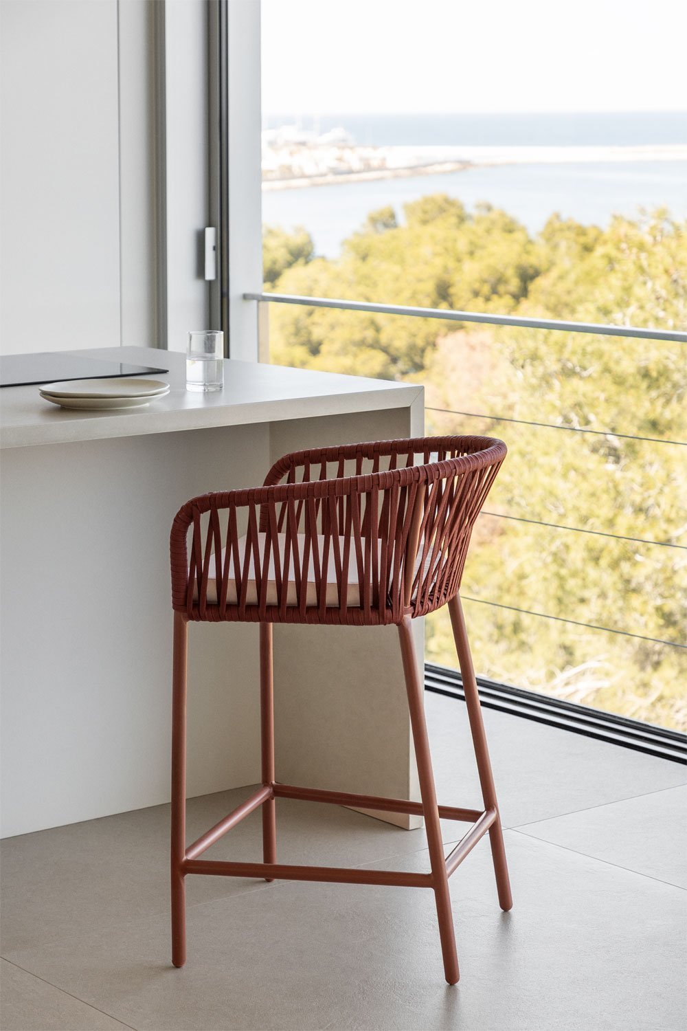 Confezione da 4 sgabelli alti Arhiza, immagine della galleria 1