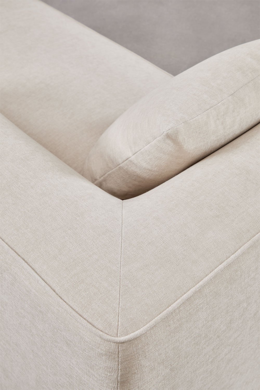 Modulo chaise longue destro per divano modulare imbottito Cardea, immagine della galleria 5