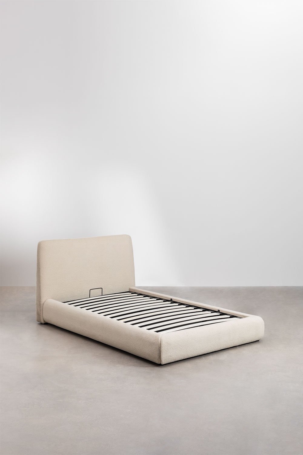 Letto pieghevole in pelle di pecora Norena    , immagine della galleria 2