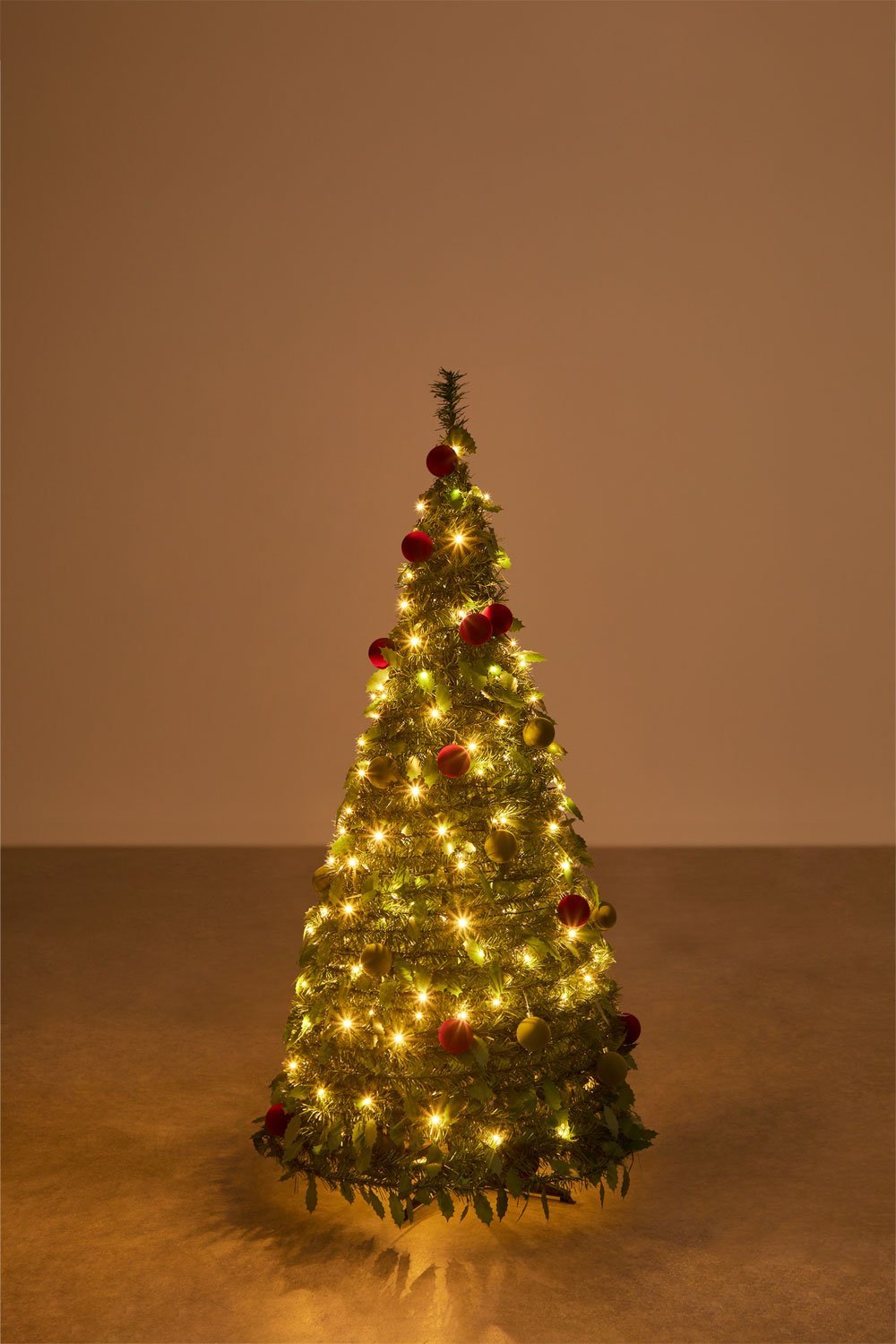 Albero di Natale pieghevole con luci LED Taimy, immagine della galleria 4