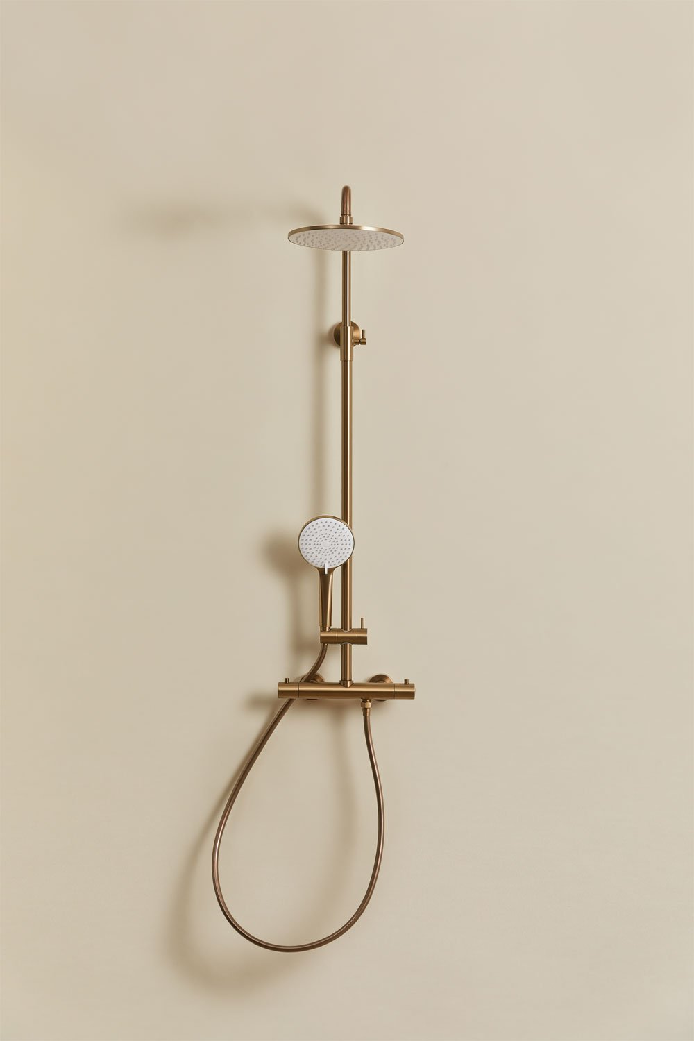 Colonna doccia termostatica in ottone Orveta, immagine della galleria 3