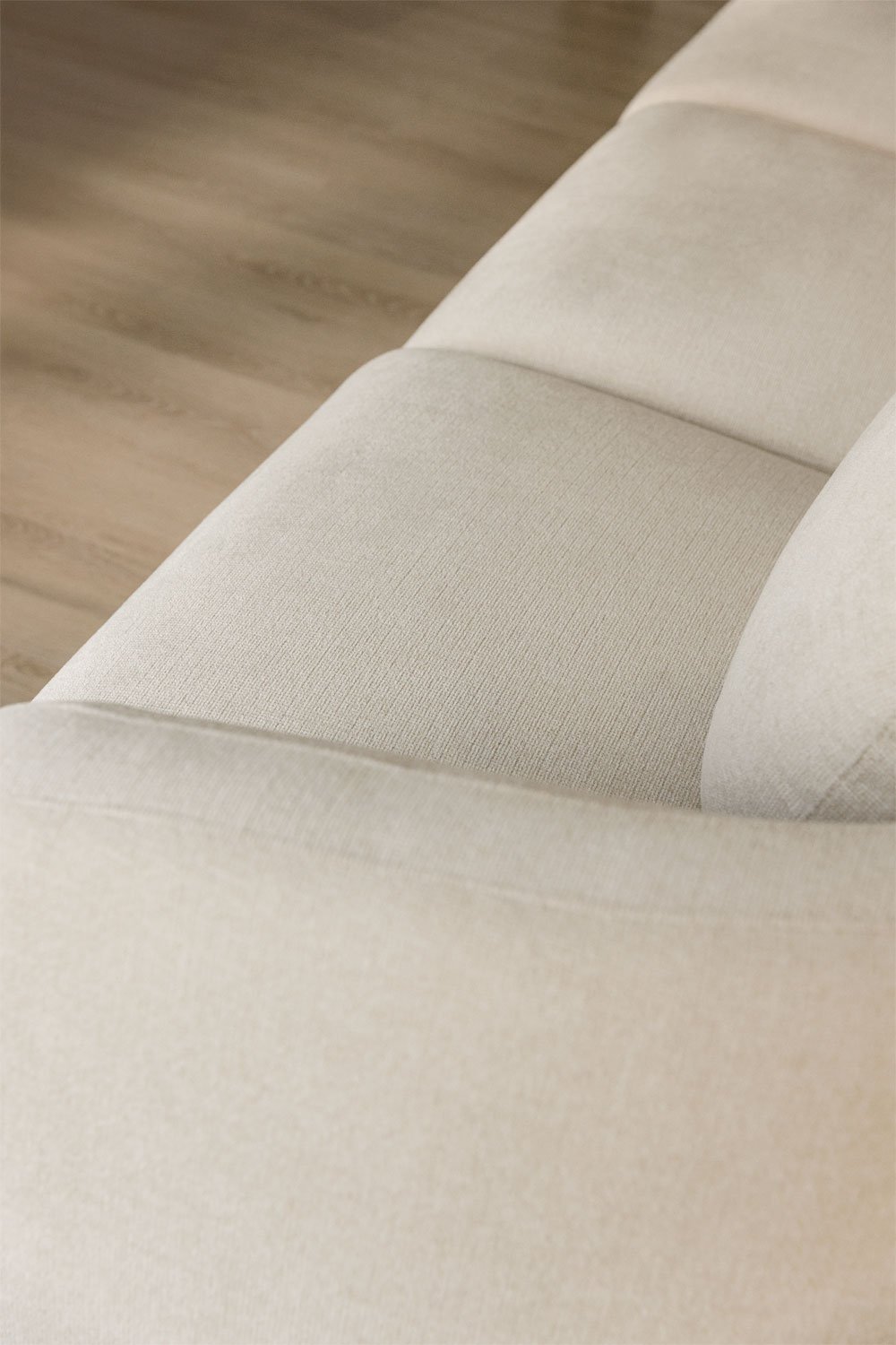 Divano componibile Coquette in ciniglia a 4 pezzi con chaise longue sinistra, immagine della galleria 2