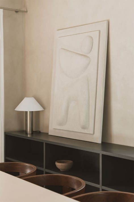 Tela decorativa 100x140 cm con rilievo Quelio