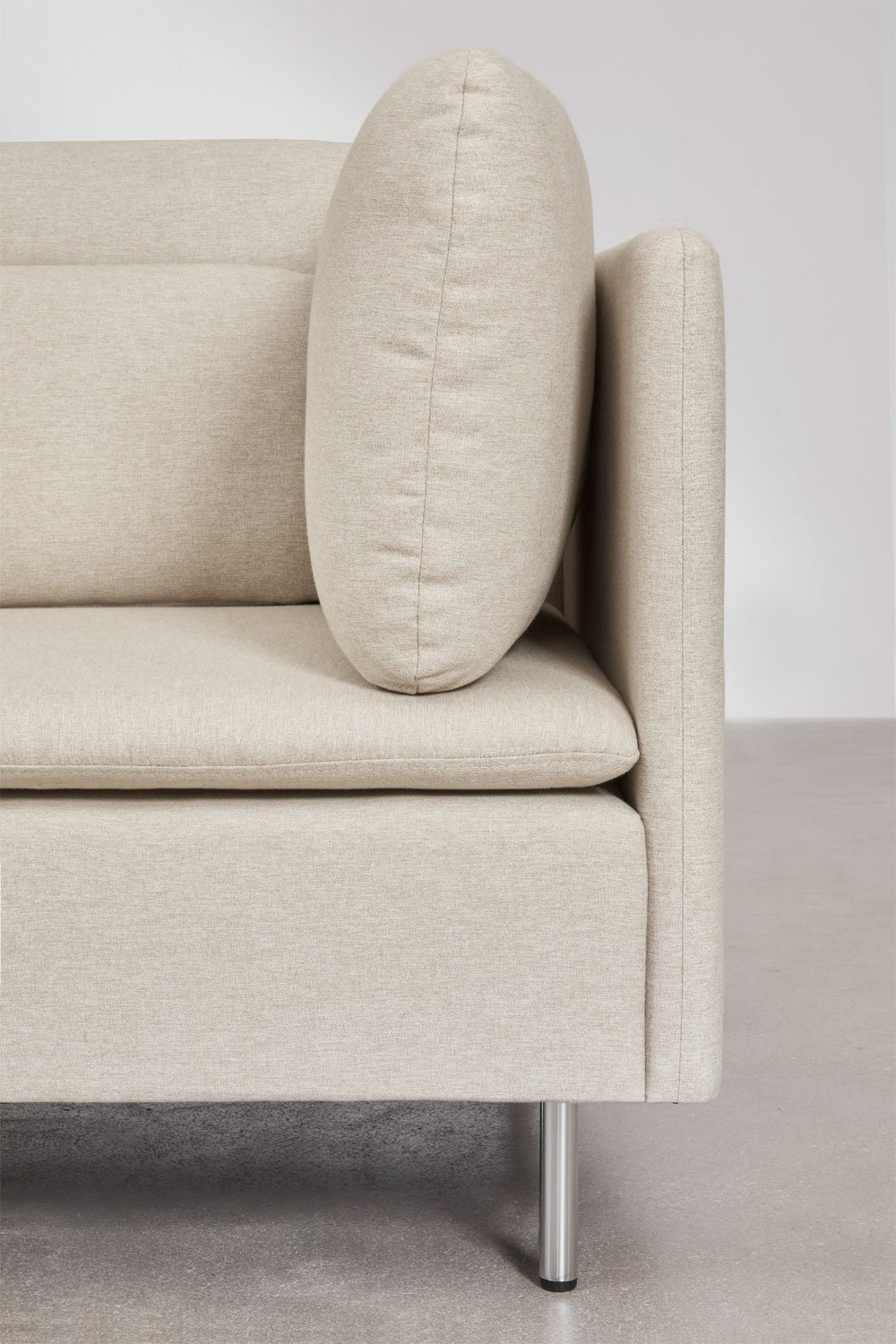 Divano modulare con chaise longue destra a 4 pezzi con modulo angolare Oriol, immagine della galleria 6