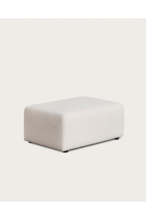 Puff 90x60 cm in agnello Borjan