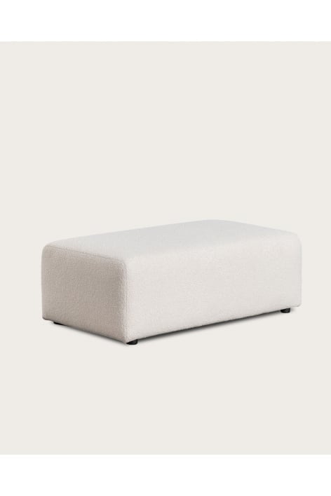 Puff 112x60 cm in agnello Borjan
