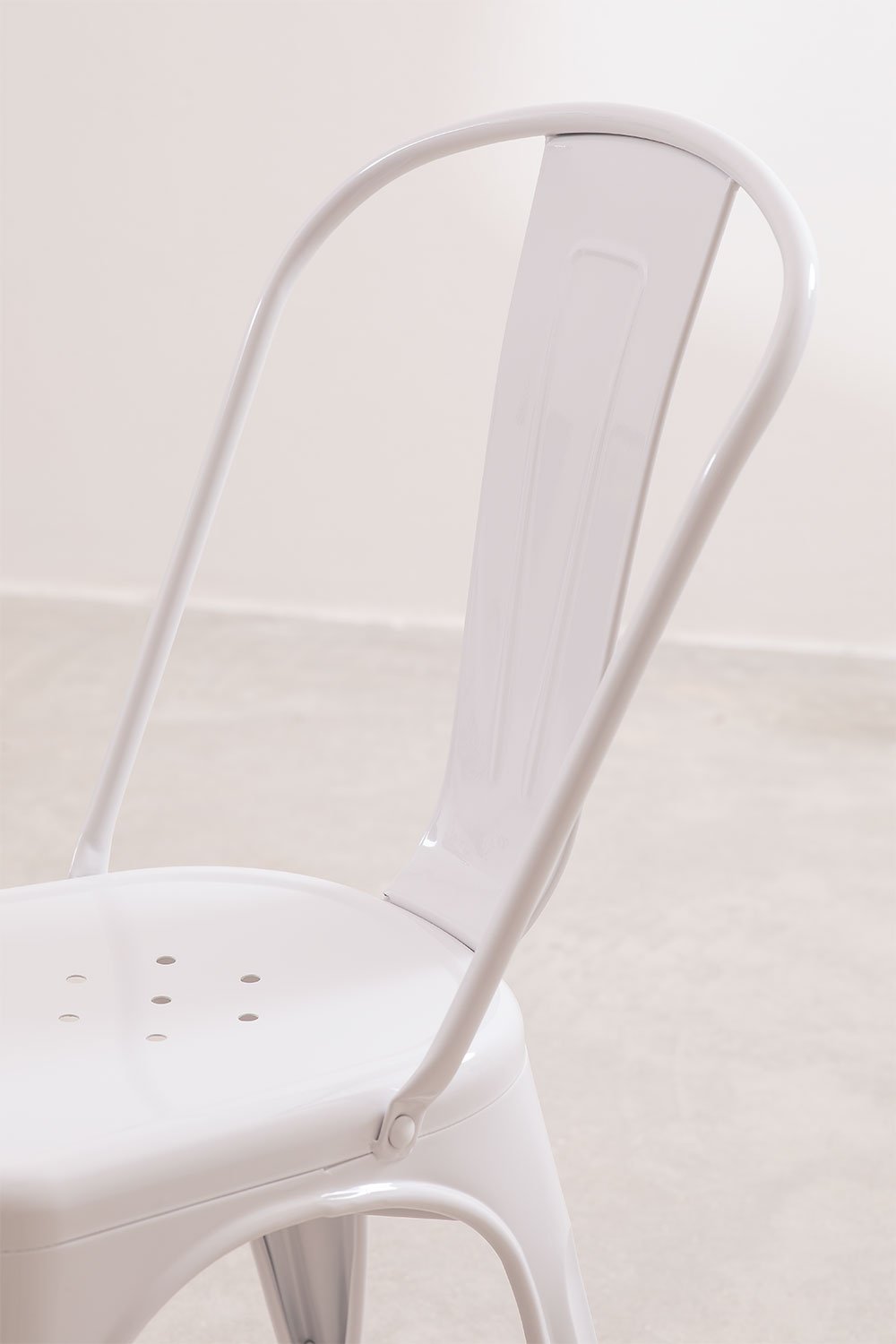 Confezione da 4 sedie da pranzo impilabili Lix, immagine della galleria 7