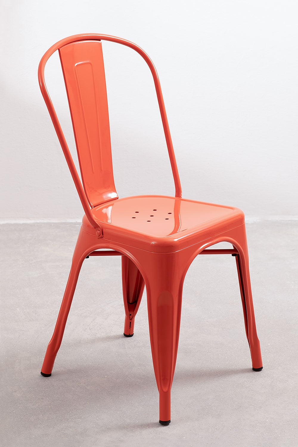 Confezione da 4 sedie da pranzo impilabili Lix, immagine della galleria 3