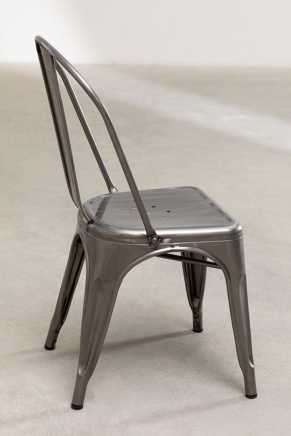 Confezione da 4 sedie da pranzo impilabili Lix, immagine della galleria 4